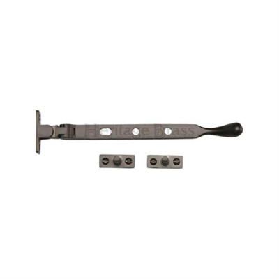 10Inch Bulb End Casement Stay - Matt Bronze