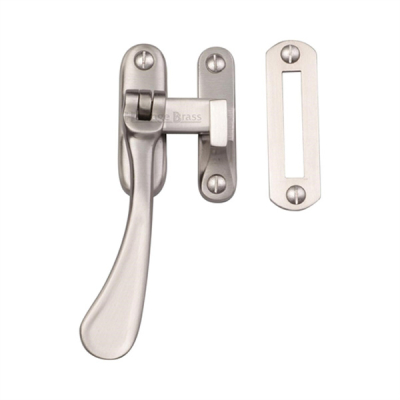 Victorian Casement Fastener - Satin Nickel