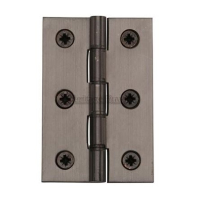 Brass DPBW Butt Hinge 3Inch x 2Inch (Pair) - Matt Bronze