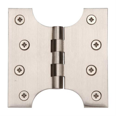 4Inch x 2Inch x 4Inch Parliament Hinge (Pair) - Satin Nickel