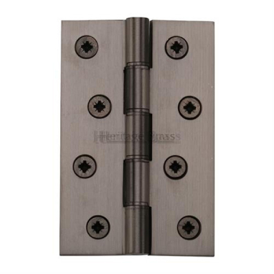 Brass DPBW Butt Hinge 4Inch x 2 5/8Inch (Pair) - Matt Bronze
