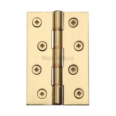 Brass DPBW Butt Hinge 4Inch x 2 5/8Inch (Pair) - Polished Brass