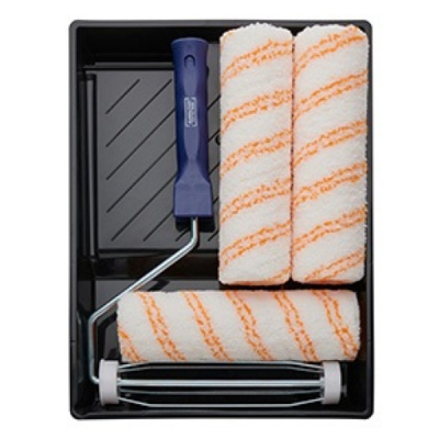 Hamilton Trade 5 Piece 9Inch x 1¾Inch Roller Set (3 Med Pile Sleeves)