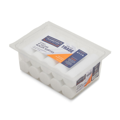 Hamilton Trade -  4Inch Gloss Mini Rollers (Pack of 10)