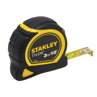 Stanley Tylon Pocket Tape 3m/10ft (Width 13mm)