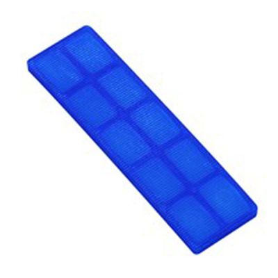 Flat Packer 5mm x 28mm x 100mm (1000) - Blue