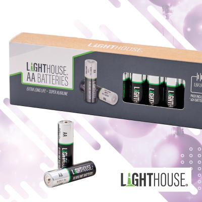 AA Battery Pack (24 Pack)
