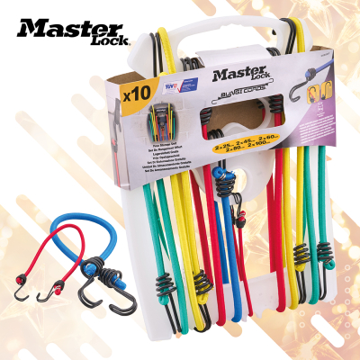 10 Piece Bungee Set
