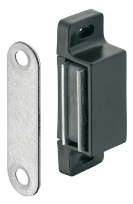 Magnetic Catch 4-5kg Pull - Black