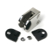 63 x 45mm D Shaped Glass Clamp (10mm & 12mm Glass) - Polished SS (Grade 316) 63 x 45mm D Shaped Glass Clamp (10mm & 12mm Glass) - Polished SS (Grade 316)