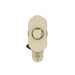 50/50 3* Euro Cylinder / Thumbturn KD - Satin Brass 50/50 3* Euro Cylinder / Thumbturn KD - Satin Brass