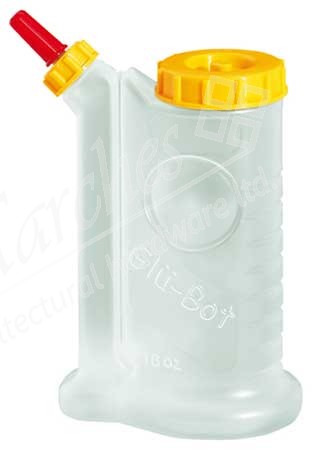 Glue Bottle 500ml White Plastic
