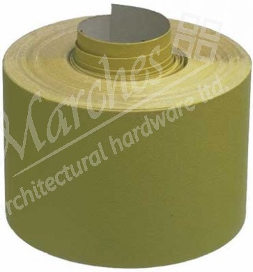 Abrasive rolls, 115 mm wide, yellow aluminium oxide