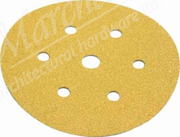 Sanding discs, ø 150 mm, self adhesive