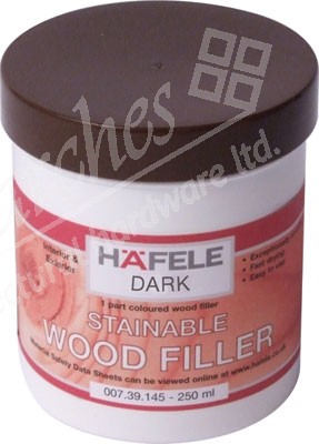 1 Part Woodfiller 250ml Dark