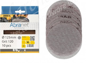 Mirka Abranet Sanding Discs 125mm ∅ - 1000 Grit (50 pieces)