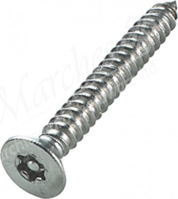 6-Lobe/Resistorex security screws, countersunk, ø 3.5 mm