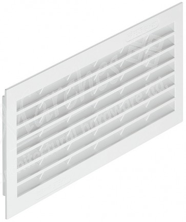 Vent Grill White 254x108mm