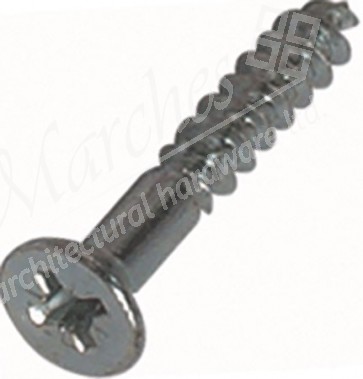 Hospa screws, short thread, ø 4.5 mm, zinc-plated