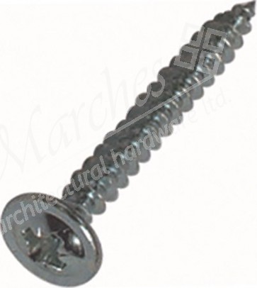 Hospa screws, flat head, ø 4.0 mm, zinc-plated