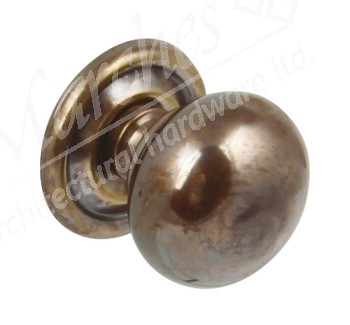 Knob - 33mm dia Bronzed brushed