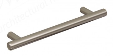 T-Bar Handles, 136-828mm (96-758mm cc) - Brushed Nickel Plated