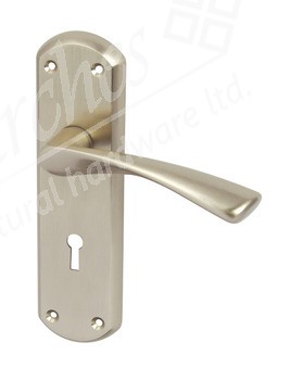 Olton Lever Handle Sets - Satin Nickel