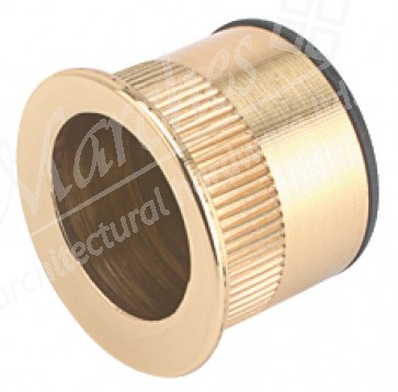 Pocket door flush handle, ø 30 mm