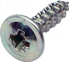 Flangehead Screw 20x3.5mm Bzp