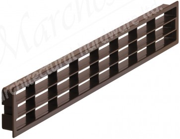 Vent Grill 458x65mm - Brown