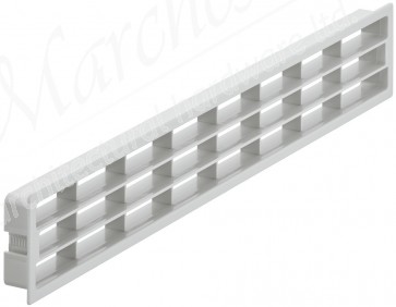 Vent Grill 458x65mm - Grey