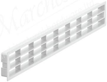 Vent Grill 458x65mm - White