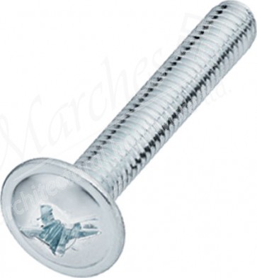 M4 handle screws with combi-cross slot