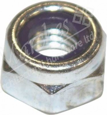 M5 Hexagon Lock Nut Zinc Pl St