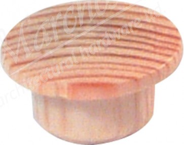 Solid wood cover cap, for ø 10 mm blind hole