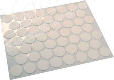 Cover Cap Adhesive L.grey 18mm