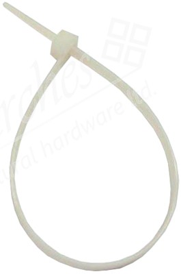 Cable tie, clear
