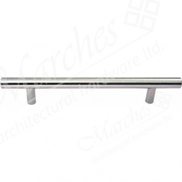 T-Bar Handle, 128mm (128mm cc) - St St Effect