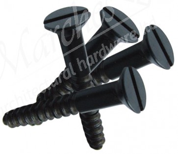 8 x 1" Black Countersunk Screw (100)