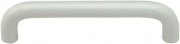 D handle,  96/448 mm hole centres, ø 10 mm, white steel