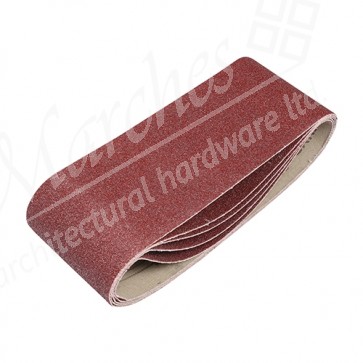 Sanding Belts 75 x 457mm - Grit 120 (5)