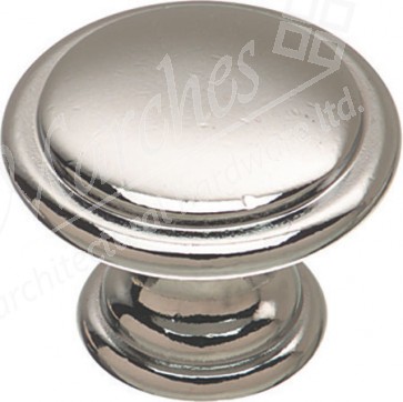 Knob Brass Ant 30x24mm