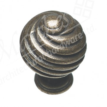 Knob Twister 30x45mm Ant.Pewter