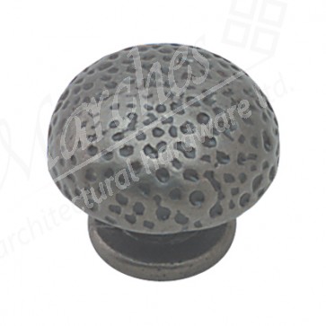 Knob Antique Pewter 33x29mm