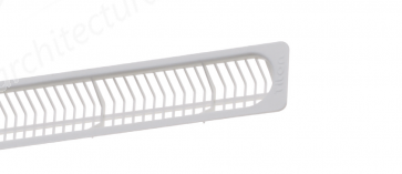 Titon GS22 Grille 482 (241mm x 2) x 27mm - White