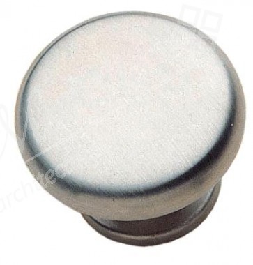 Knob 35x26x23mm Satin St St