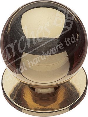 Knob Chrome Pol 30x36mm