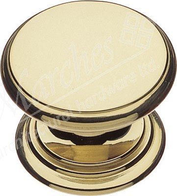 Knob Chrome Pol 30x21mm