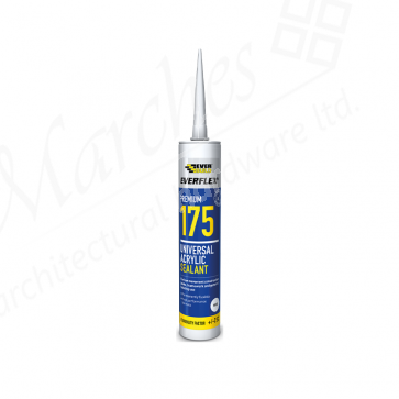 Everbuild Acrylic 175 Universal Paintable Sealant White 300ml