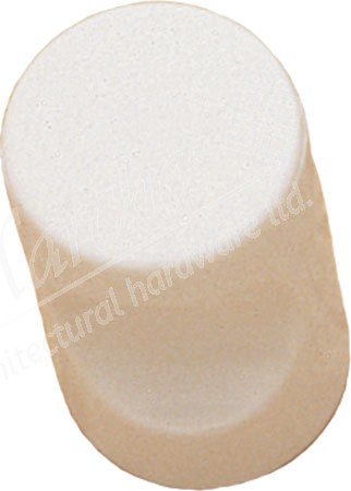 Knob Nylon Black 13x25mm